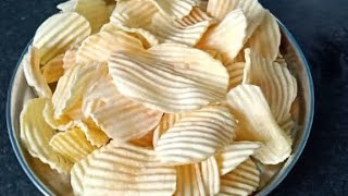 उन्हाळी वाळवण बटाट्याचे चिप्स | उपवासाचे चिप्स | Potato chips