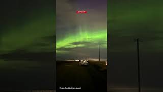 Canadian #NorthernLights #Aurora #Astronomy #Shorts