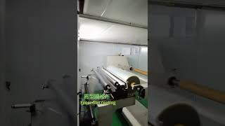 Production process of hedge film coating  #protective film