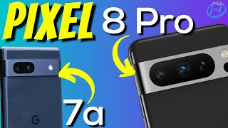 Pixel 8 Pro FIRST LOOK + Pixel 7a leak & Google Pixel March 2023 Update & Feature Drop