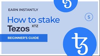 Tezos (XTZ) | Как Сделать Ставку - Пошаговая Инструкция | Staking