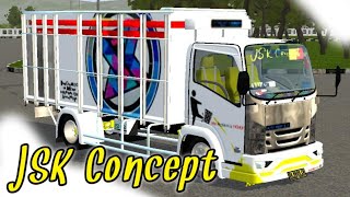 MOD BUSSID TRUCK JSK CONCEPT THAILOOK - BUS SIMULATOR INDONESIA