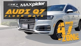 Audi Q7 3D MAXpider All-Weather Floor Mats | 47-Zone