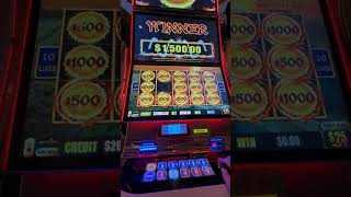 High Stakes $500 Spin on Dragon Link Slot  Machine🍇 Chasing the Jackpot #shorts