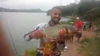 como pesca muita carpa gigante no frio 🥶 na represa