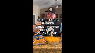 Smoke Ghost Pepper Buffalo Chicken Dip