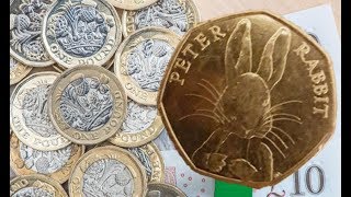 eBay Rare Peter Rabbit 50p coin SOLD for £840 after bidding w ar   could you have one