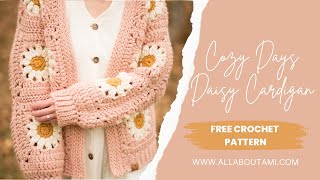 Cozy Days Daisy Cardigan