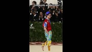 JUNGKOOK at MET GALA 2021.... #BTS #jungkook #shorts #metgala2021