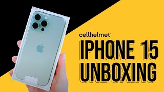 Unboxing iPhone 15: First Look at cellhelmet's Newest Case & Tempered Camera Glass Designs