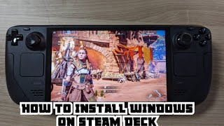 How to install windows on steam deck1