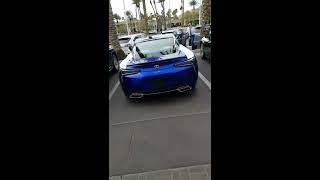 First Las Vegas view 2018 Lexus LC500 Black Panther Edition