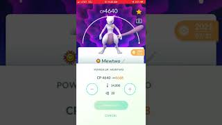 MY MEWTWO IS ALMOST LVL 50!