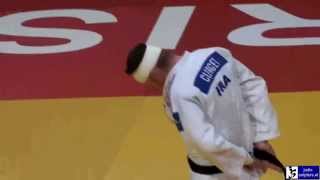 Judo 2015 Grand Slam Paris: Clerget (FRA) - Lkhagvasuren (MGL) [-90kg] bronze