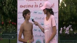 Bauli a Swim For Children - Intervista al giovane nuotatore Matteo!