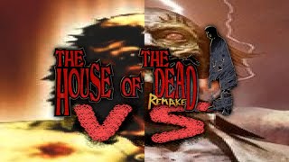 "THE HOUSE OF THE DEAD” 本家 vs リメイク版キャラモデリングを徹底比較！どちらが好き！？Comparison Thoroughly ARCADE vs Remake!