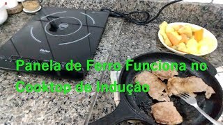 Panela de Ferro Fundido da RIG Funciona no Cooktop de Indução