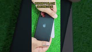 iphone 11 black silicone case | iphone 11 black black official copy case | bazmi traders