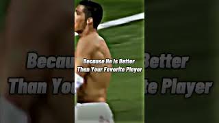 Reasons Why People Hate Ronaldo