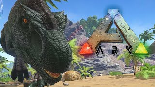 Строим деревянный дом День (2) качаем Lvl ARK Survival Evolved