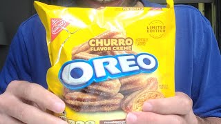 New! Churro Oreos Food Review! #shorts #youtubeshorts #viralvideo #trending #likeforlikes