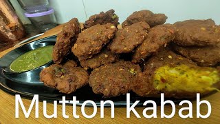 Kachche Keeme Ka Kabab Ki Recipe | Mutton Kabab   | Bakra Eid special |  by Kitchen with shahreen