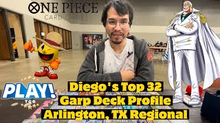 Top 32 Garp Deck Profile - Arlington, TX Regional - One Piece Card Gameo