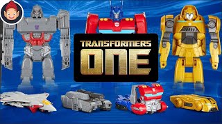 Transformers One Mega Changers 11 Inch Toy Figures