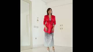 Look en rojo #womaninred #rojo #guapaderojo