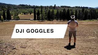 Ho provato i DJI Goggles sulle colline di Firenze!