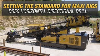 Features and benefits of the D550 horizontal directional drill