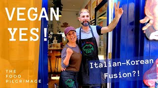 Italian Korean Vegan Fusion ?! || Exploring Amazing Vegan Restaurants London