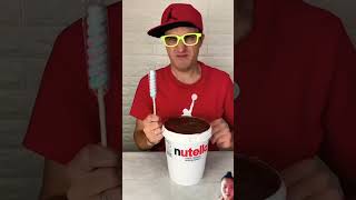 #Sweets nutella and chocolate #shorts #funny #shortvideo