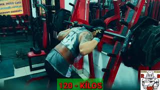 VÍCTOR.M.TRAÍNER - ( GLÚTEOS ) 120 Kilos ( PRENSA ) 320 Kilos💪🏋️‍♂️💪