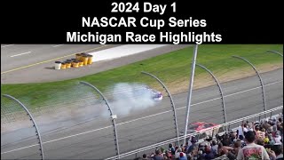 2024 Firekeepers Casino 400 Day 1 Highlights (From Grandstands)