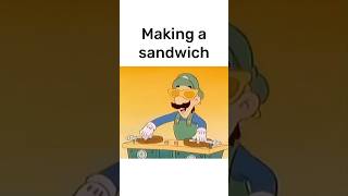 Making a Sandwich be like #gaming #gamer #videogames #gamers #nintendo #videogame #mario #supermario