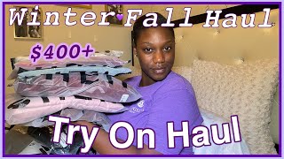 Shein Winter~Fall Try On Haul 2020~$400+ | TrenijahG