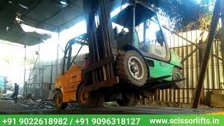 Dock ramp fork  lifting - Vedant Lift