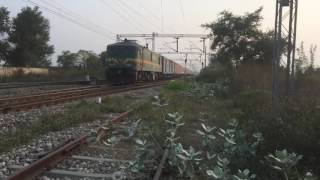 WAG9 with CST - Jammu AC superfast at MPS