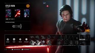 Star Wars Battlefront 2 Live MAX Bossk Kylo Ren Darth Vader PS5 Gameplay