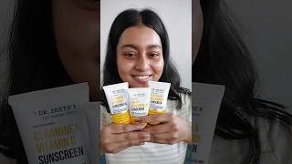 Dr. Sheth's Sunscreen Range: Dermat Solution Under 499 #sunscreen #skincare