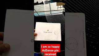 Google AdSense pin received #short #shortsfeed