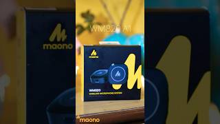 Maono WM820 A1 #techvideos #mic #amazon #youtubeshorts #luvynavy #viralvideo #budgetfriendly #maono