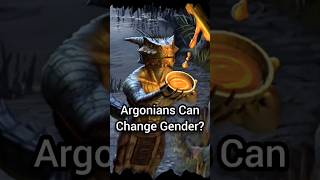 Argonian Can Change Their Gender? #Argonian #lore #tes #skyrim #eso #bethesda #elderscrolls