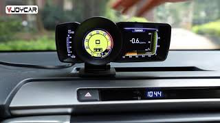 VJOYCAR Hawk Hud OBD2 Onboard Computer GPS Dashboard Gauge Patent Design