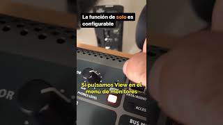 Behringer X32 - la función del SOLO #BehringerX32 #SonidoProfesional #EscuelaSonora #homestudio