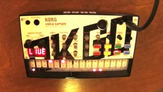 KORG volca sample OK GO edition #2 | Remix Presets Sound