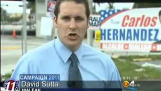 Hal on CBS4 Regarding the Political Robocalls from Hialeah