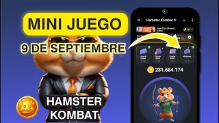 Mini juego 9 de septiembre Hamster Kombat #hamsterkombat #games #crypto #fyp #parati #minigames