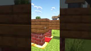 build a small doggy den in minecraft!!!!🐾😱#minecraft #shorts